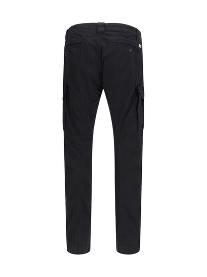 C.P. COMPANY Stretch satin cargo Pants