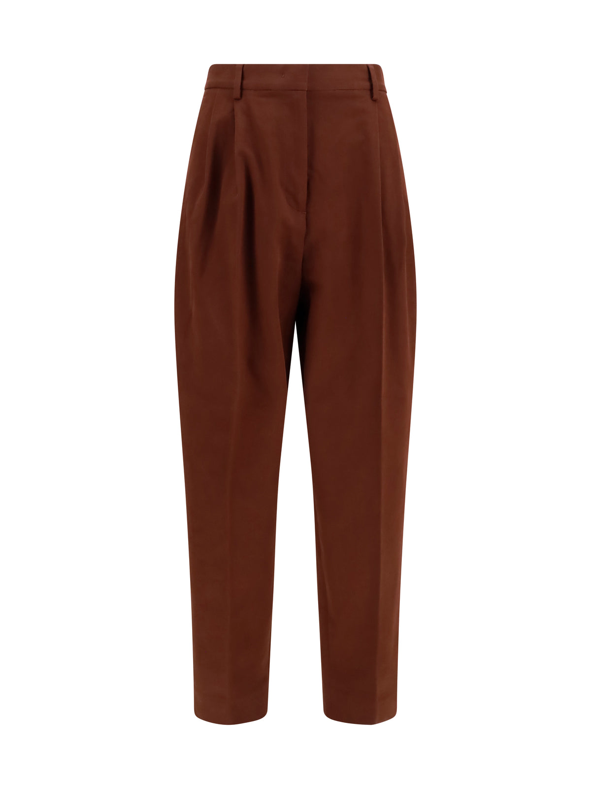 Fabiana Filippi Wool-blend elasticated-waist Pants - Ebony