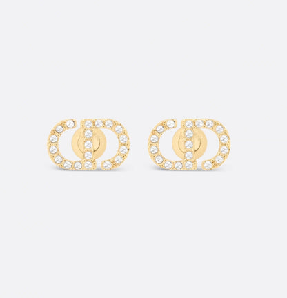 Dior Petit CD Mini Stud Earrings
