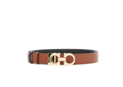 Ferragamo gancini reversible belt