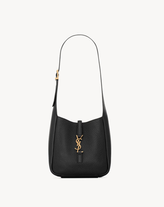 Saint Laurent Le 5 À 7 Supple Baby in Grained Leather