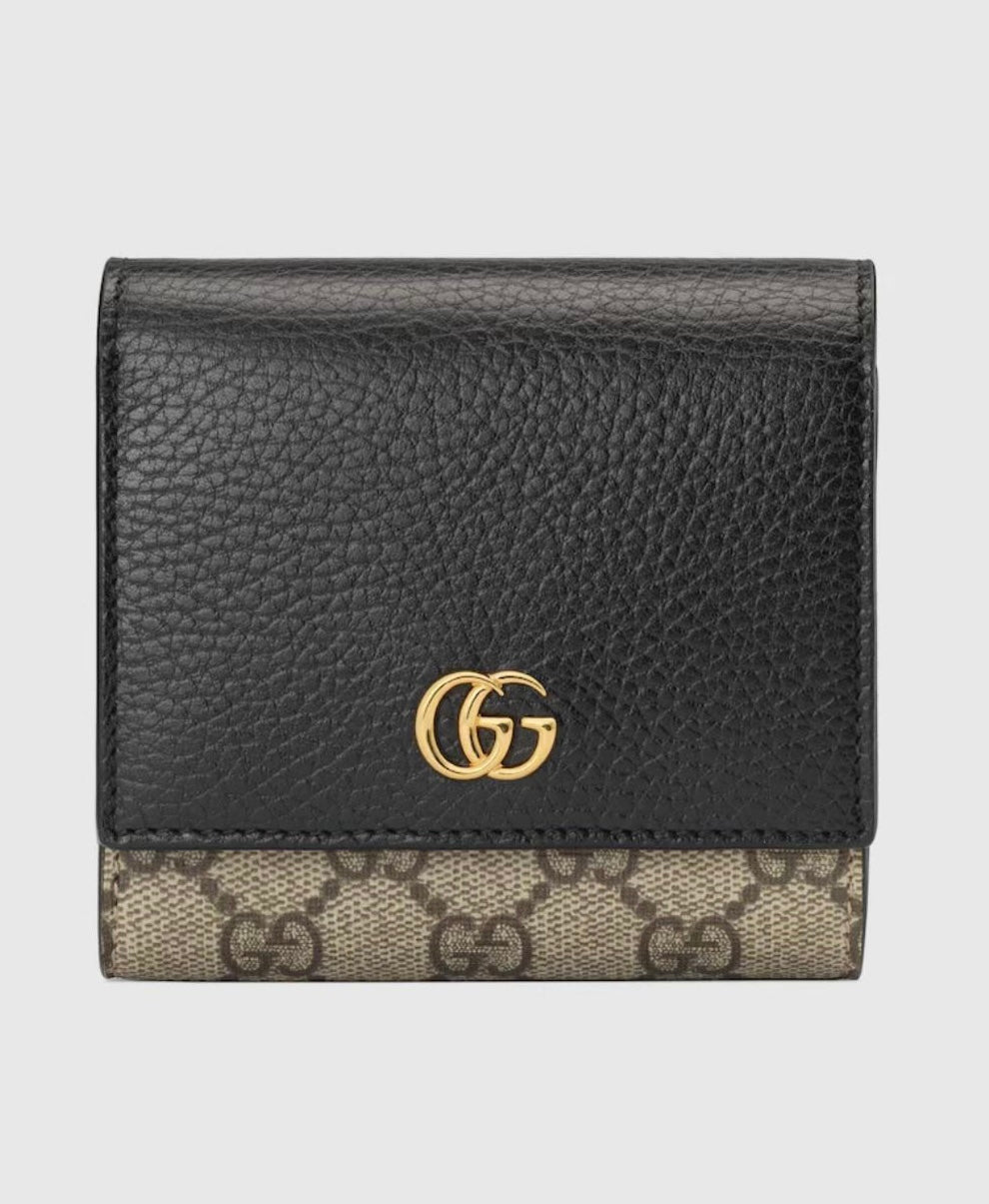 Gucci GG Marmont Bi-Color Medium Wallet