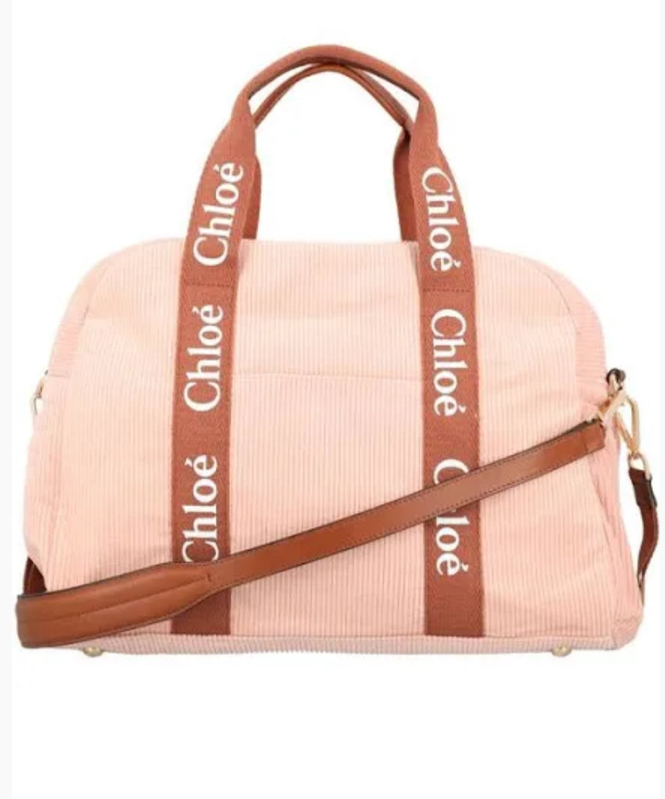 Chloe woody diaper bag