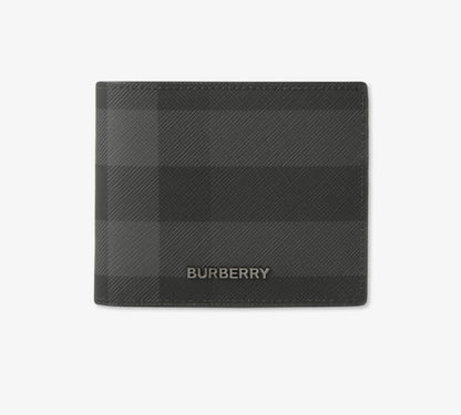 Burberry Check Slim Bifold Wallet