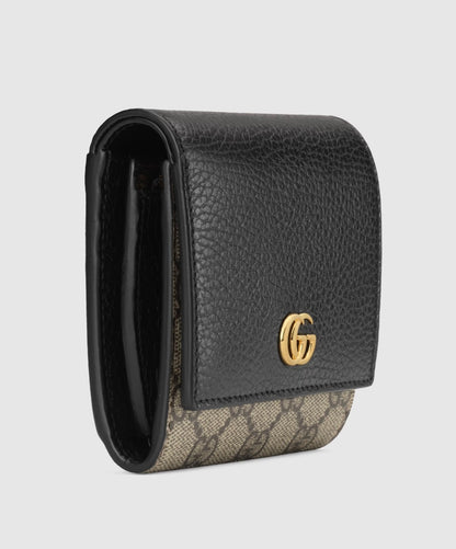 Gucci GG Marmont Bi-Color Medium Wallet