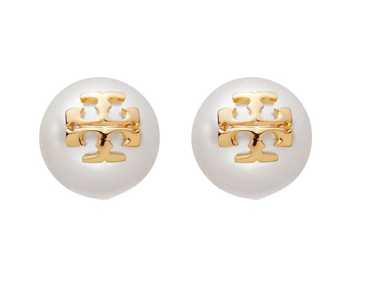 Tory Burch Pearl Stud Earring