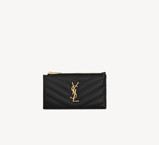 Saint Laurent Cassandre fragments cardholder