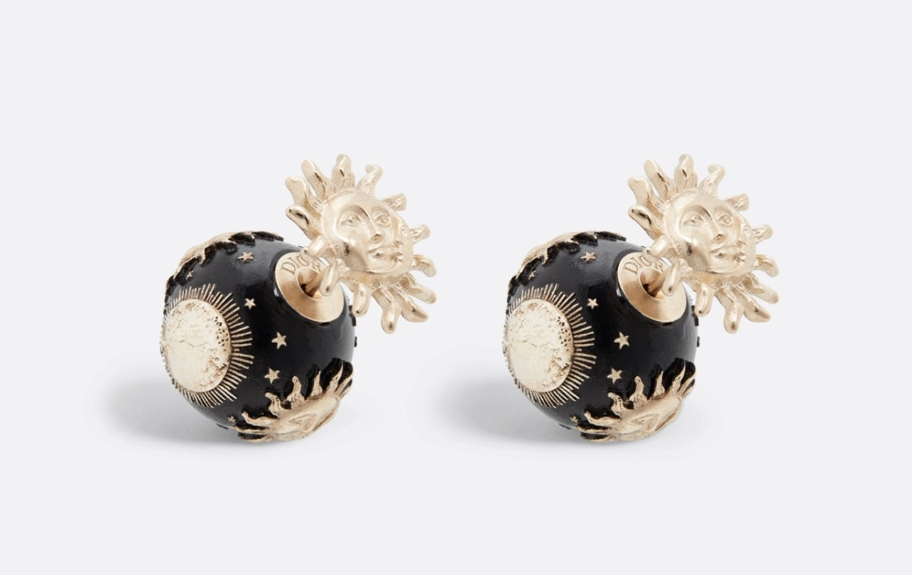Dior Tribales Earrings black