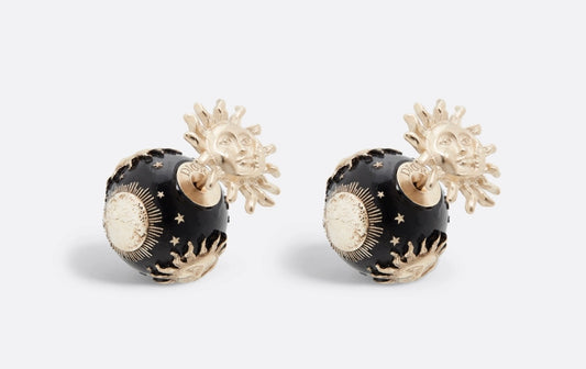 Dior Tribales Earrings black