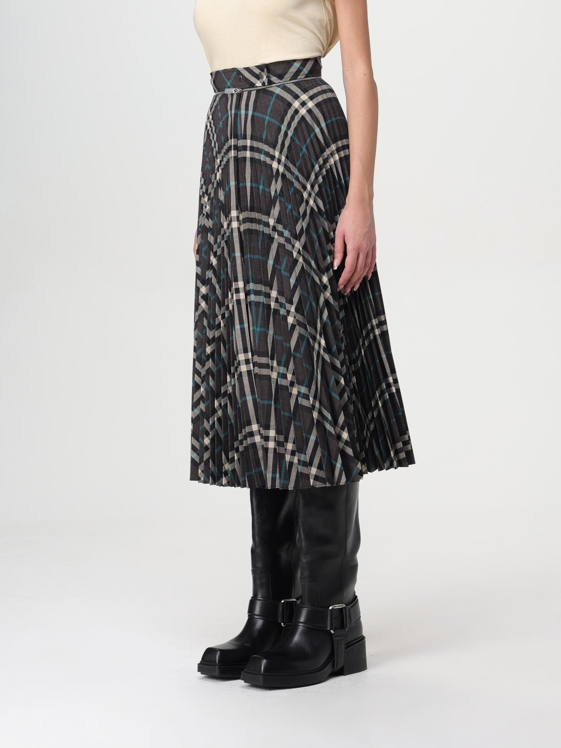 Burberry Skirt Woman Multicolor