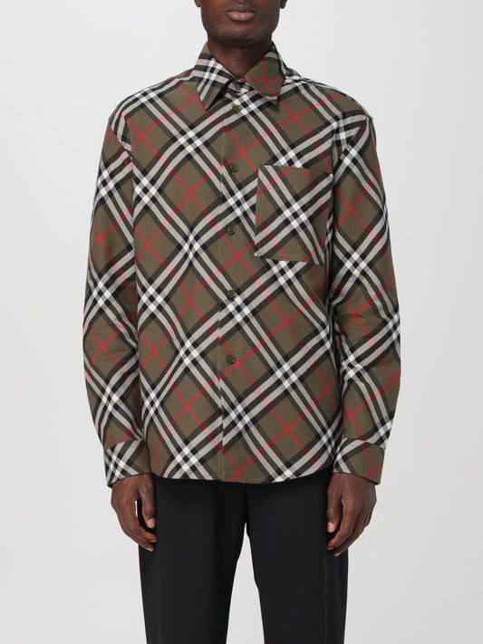 Burberry Shirt Men Olive