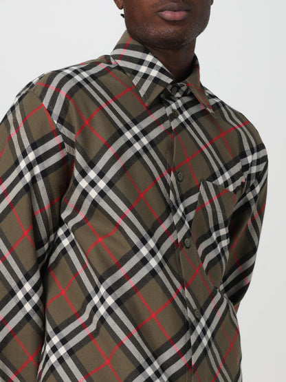 Burberry Shirt Men Olive