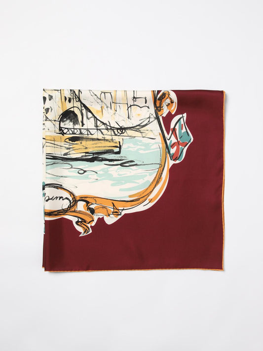 Burberry Neck Scarf Men Red