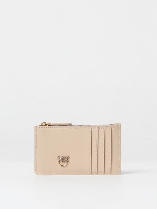 Pinko Wallet Woman Beige