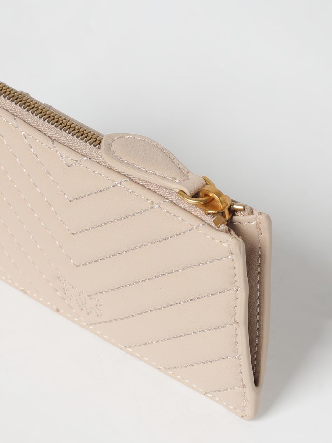 Pinko Wallet Woman Beige