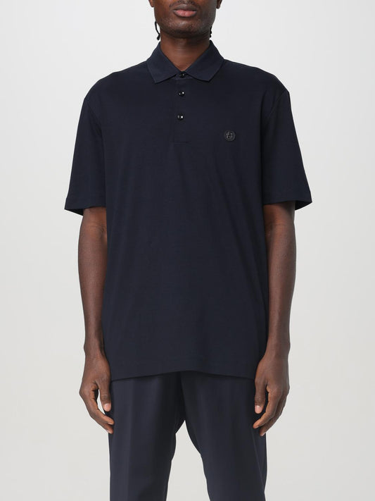 Boss Polo Shirt Men Blue