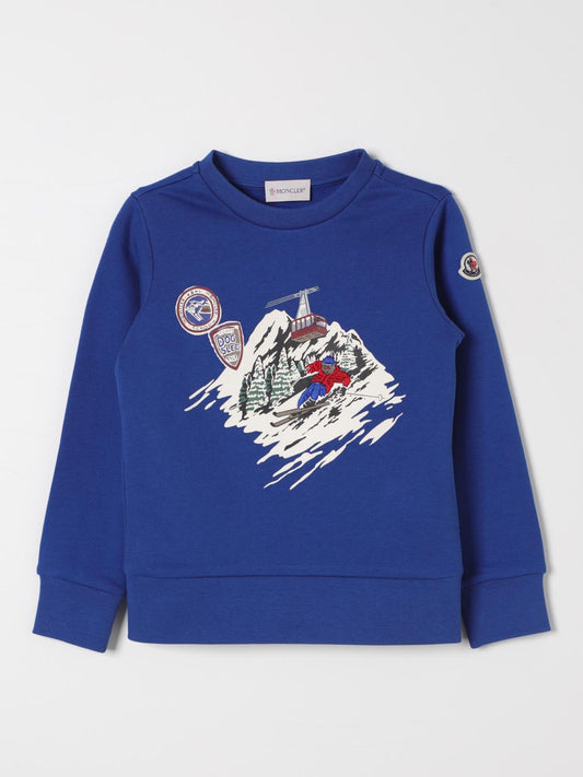 Moncler Sweater Kids Blue