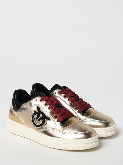 Pinko Sneakers Woman Gold