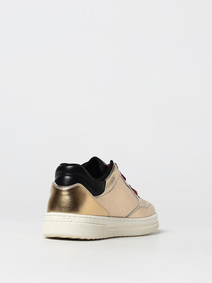 Pinko Sneakers Woman Gold