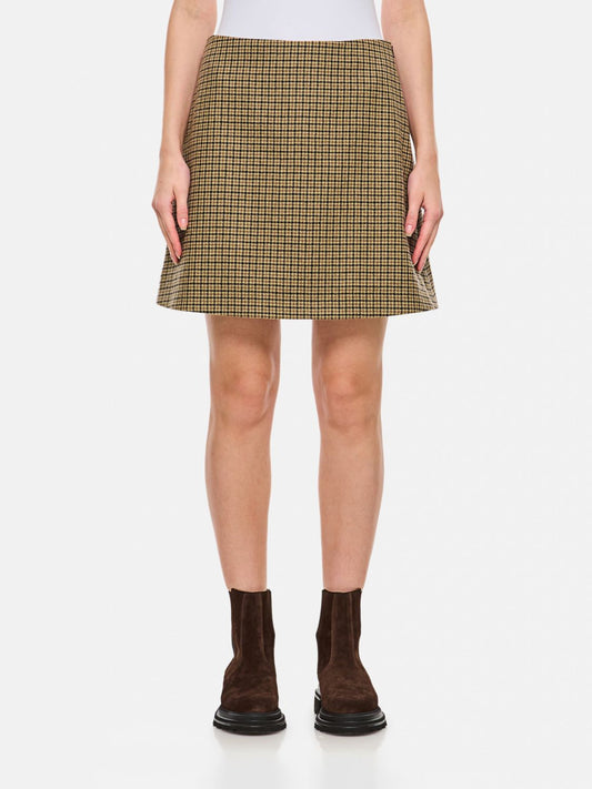 Moncler Skirt Woman Brown