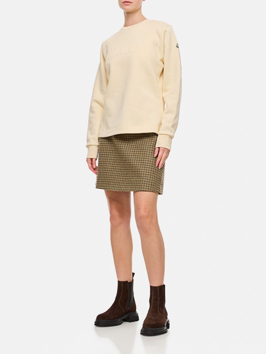 Moncler Skirt Woman Brown