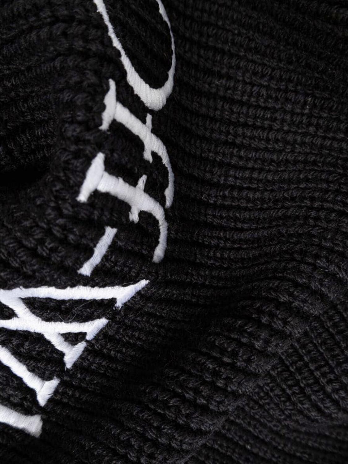 Off White Scarf Men Black