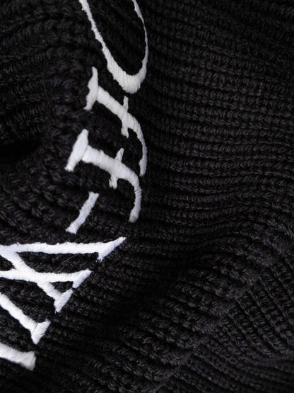 Off White Scarf Men Black