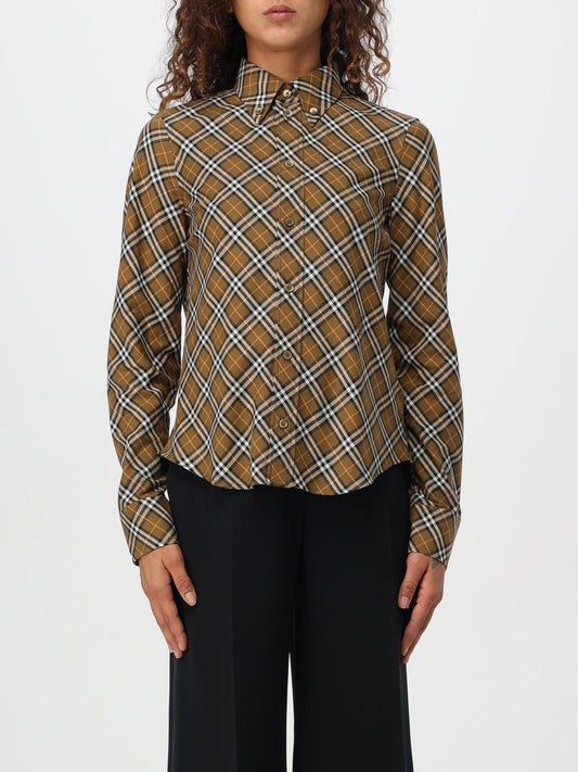 Burberry Shirt Woman Brown