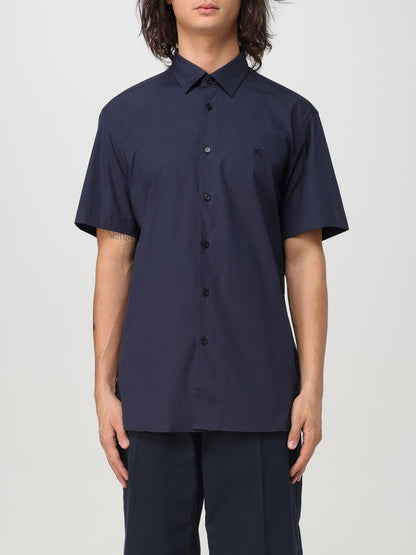 Burberry Shirt Men Blue