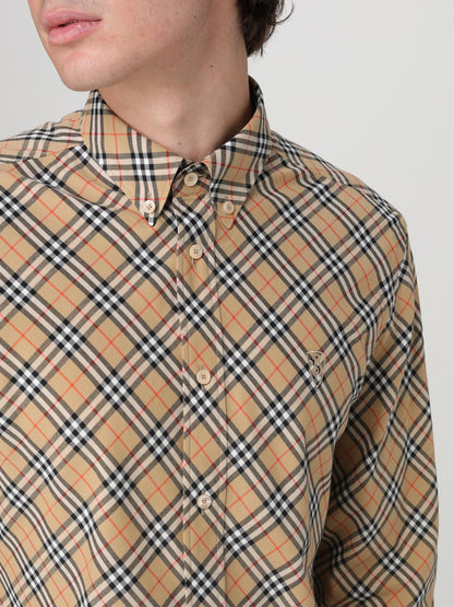 Burberry Shirt Men Sand
