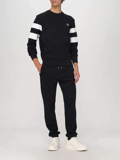 Fred Perry Pants Men Black