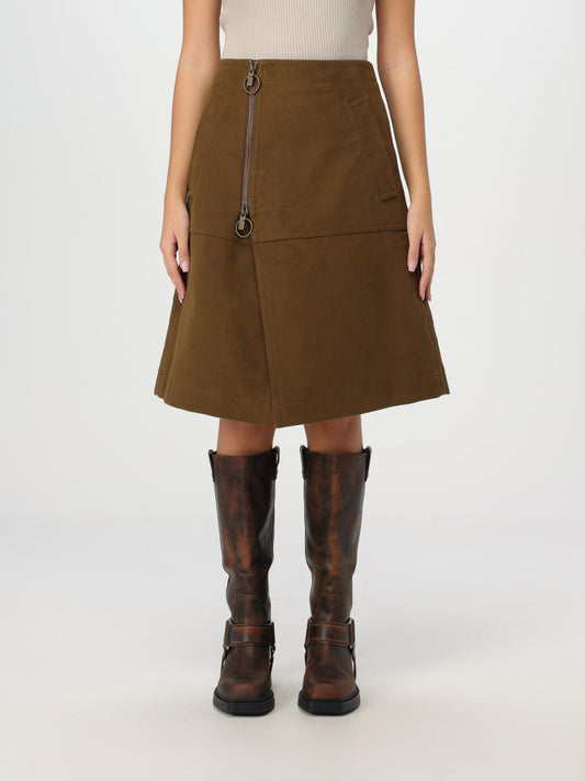 Burberry Skirt Woman Brown