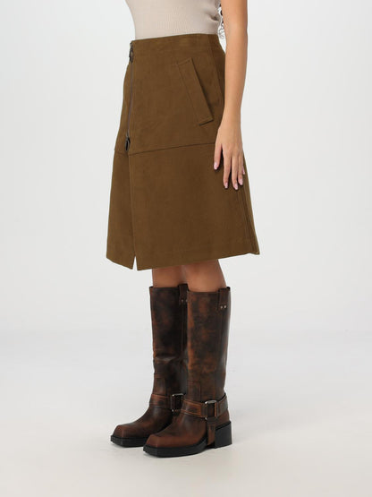 Burberry Skirt Woman Brown