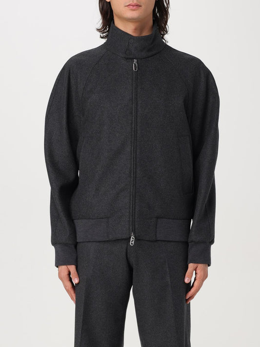 Fendi Jacket Men Grey