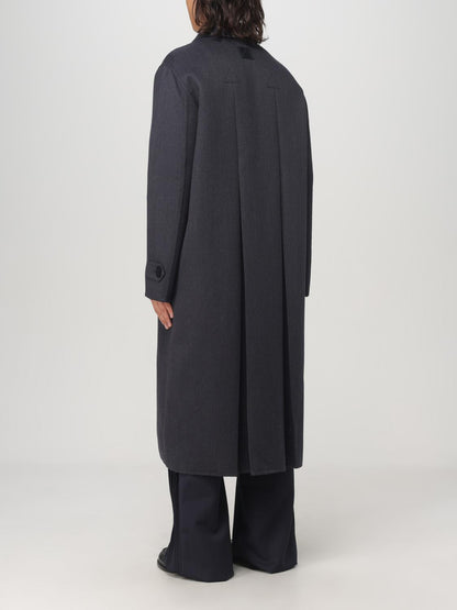 Fendi Coat Men Blue