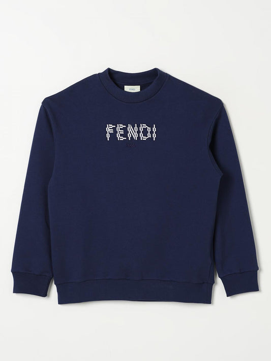 Fendi Sweater Kids Blue