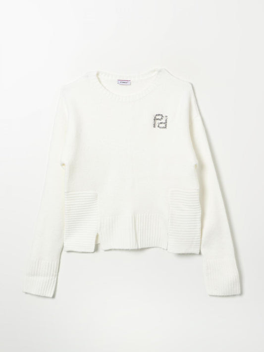 Pinko Sweater Kids White