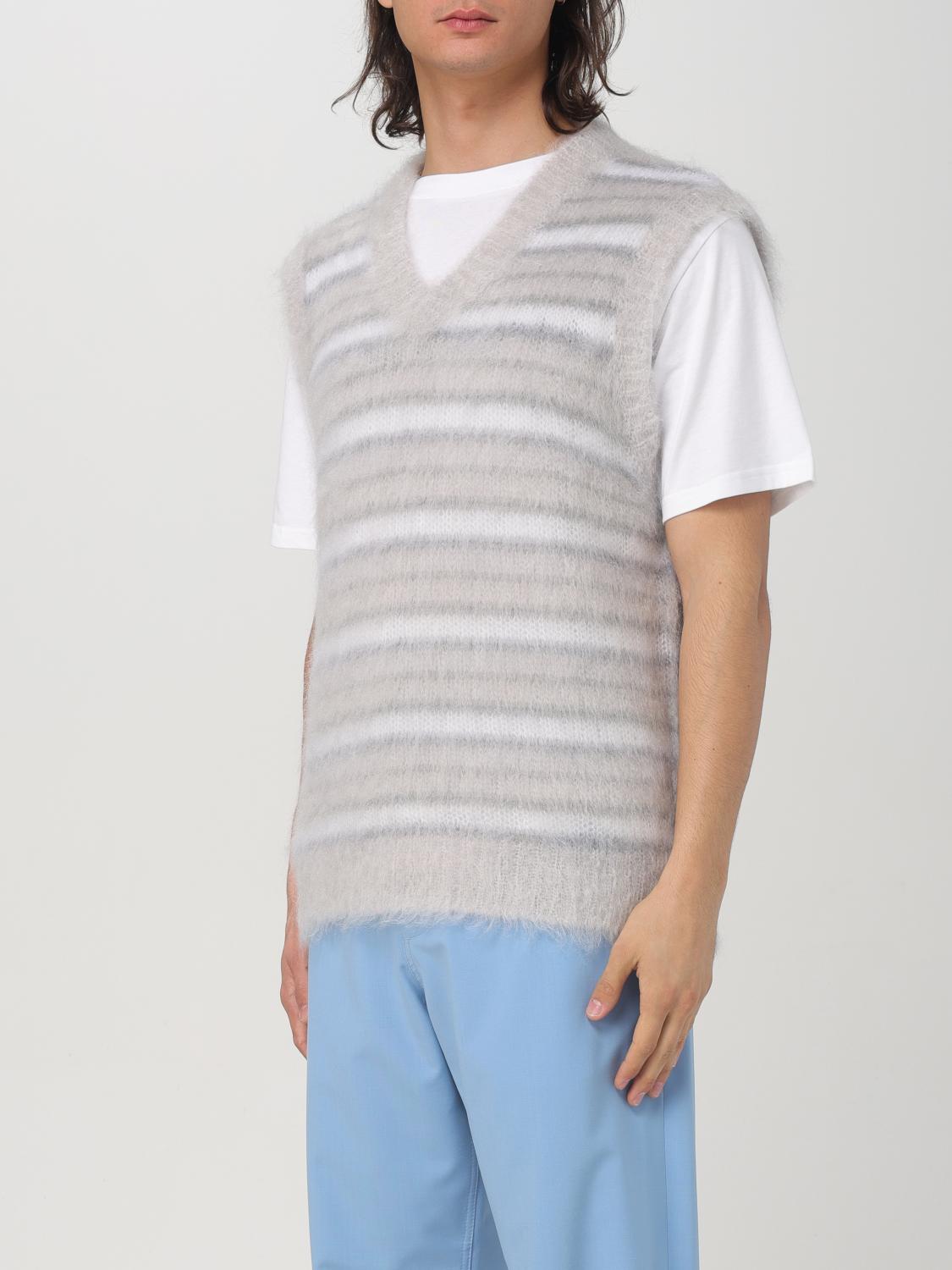 Marni Suit Vest Men Grey