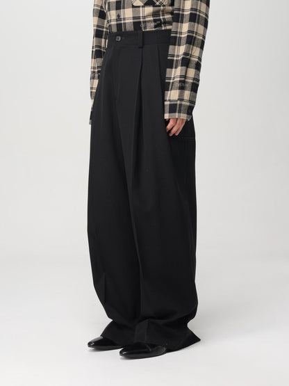 Off White Pants Men Black