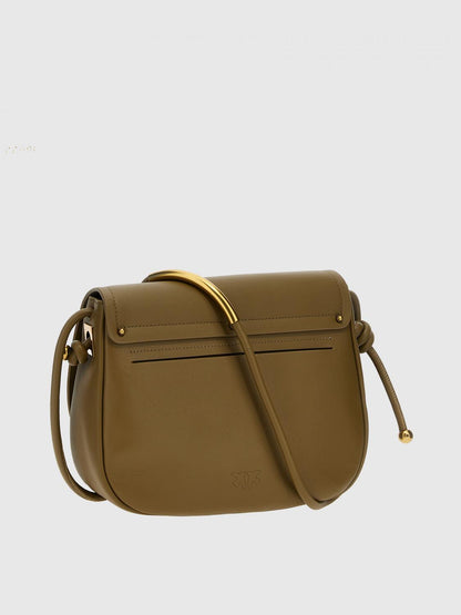 Pinko Crossbody Bags Woman Green
