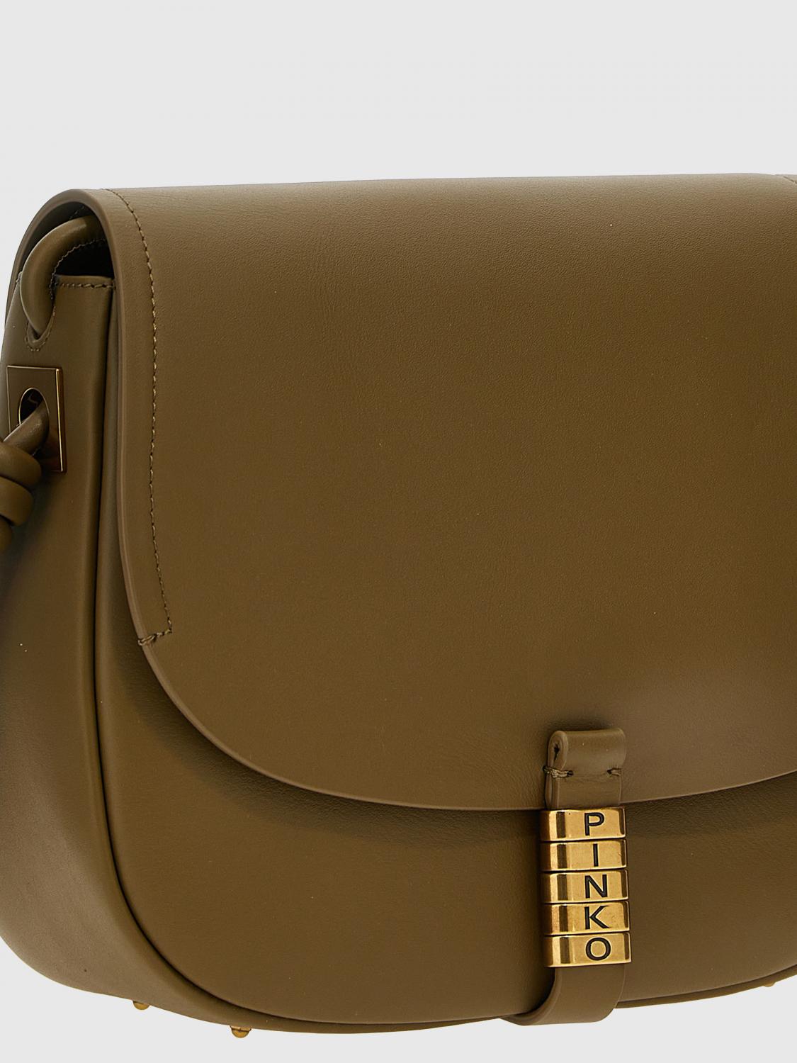 Pinko Crossbody Bags Woman Green