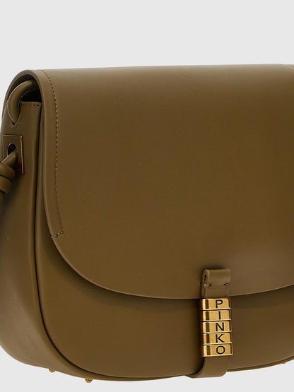 Pinko Crossbody Bags Woman Green