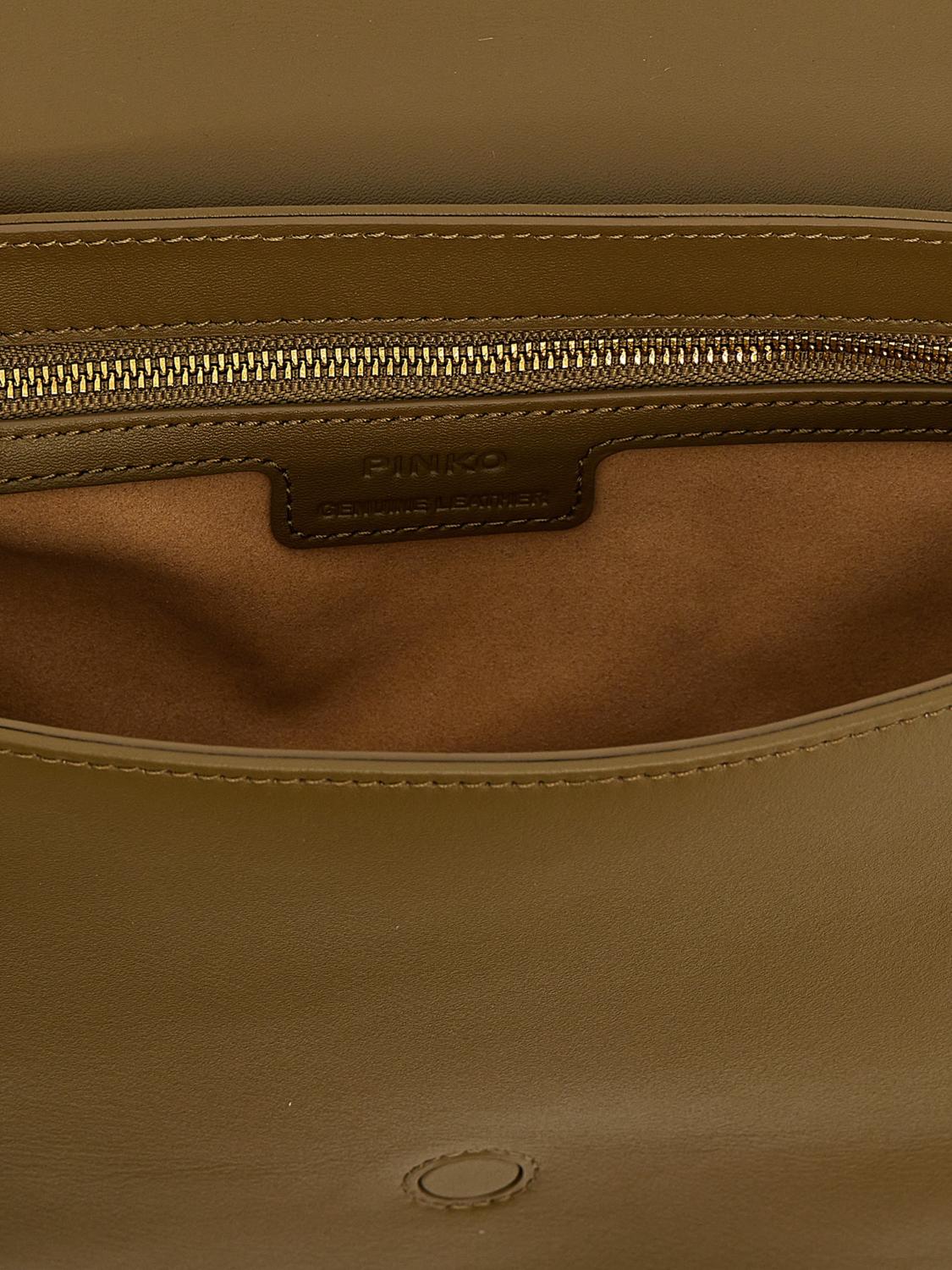 Pinko Crossbody Bags Woman Green