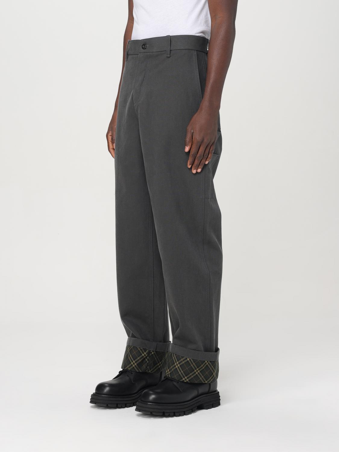 Burberry Pants Men Black