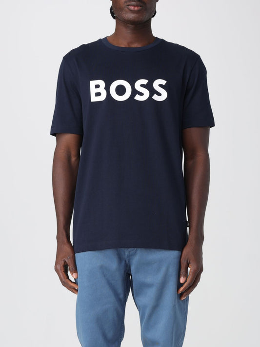 Boss T Shirt Men Blue