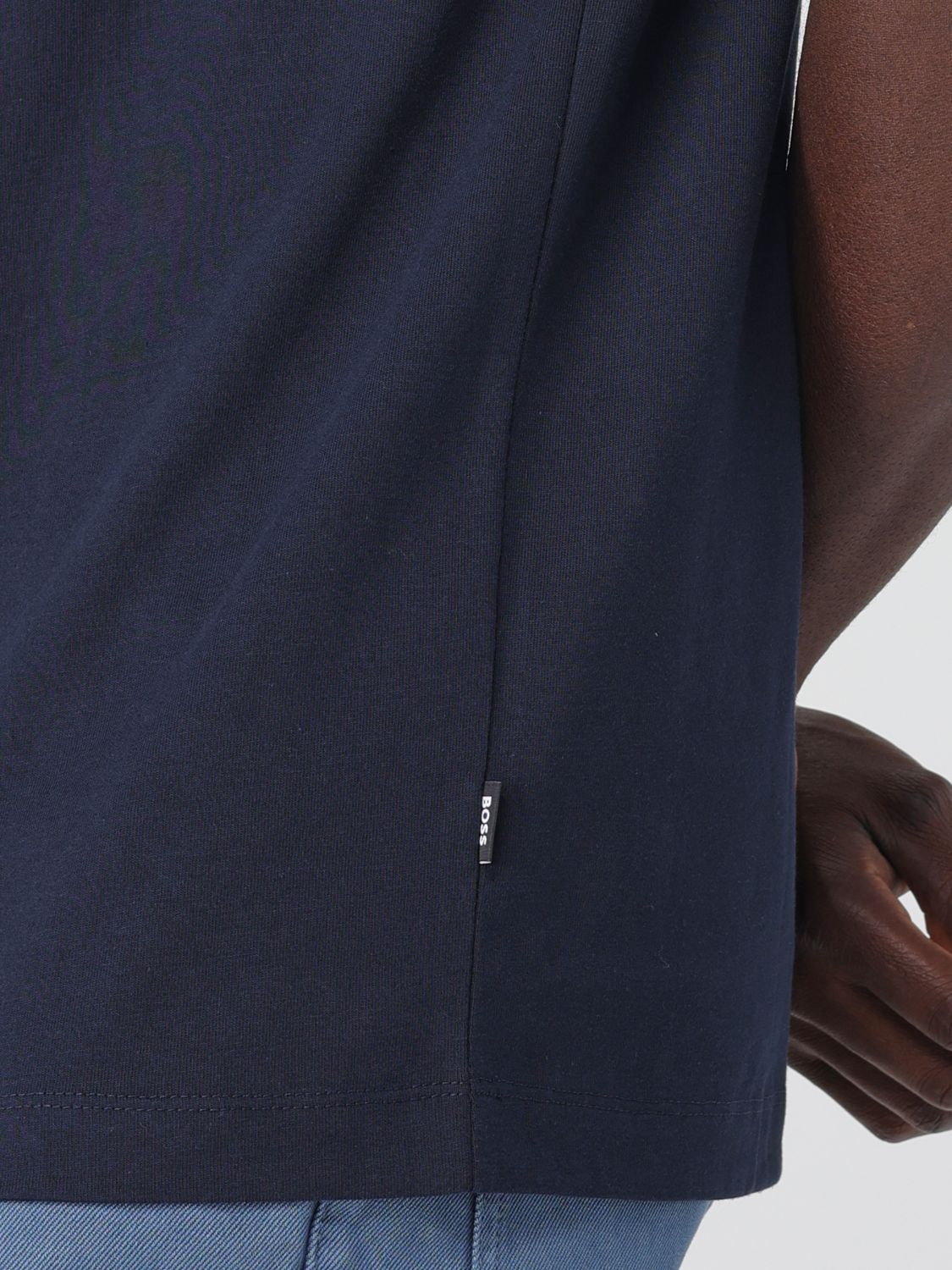 Boss T Shirt Men Blue