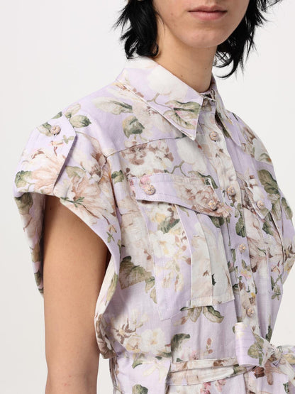 Zimmermann Jumpsuits Woman Lilac