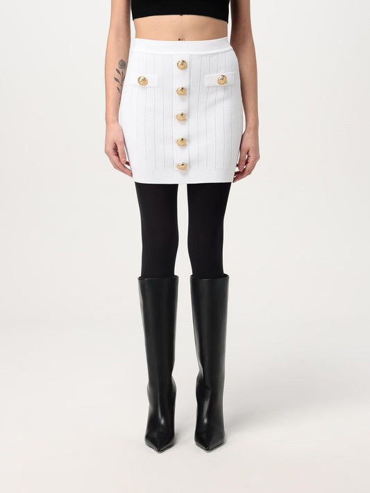 Balmain Skirt Woman White