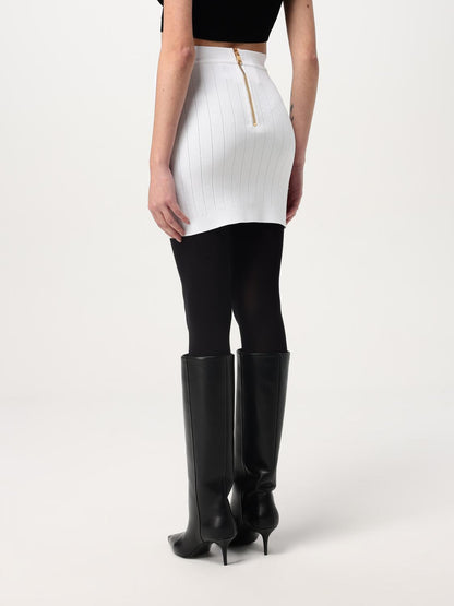 Balmain Skirt Woman White