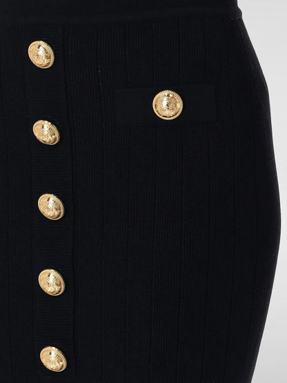Balmain Skirt Woman Black
